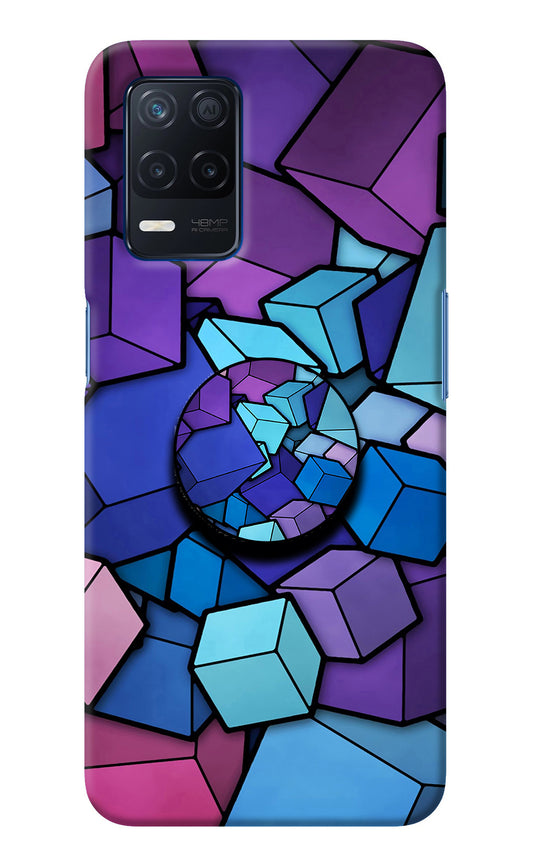 Cubic Abstract Realme Narzo 30 5G Pop Case