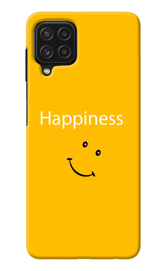 Happiness With Smiley Samsung M32 Back Cover