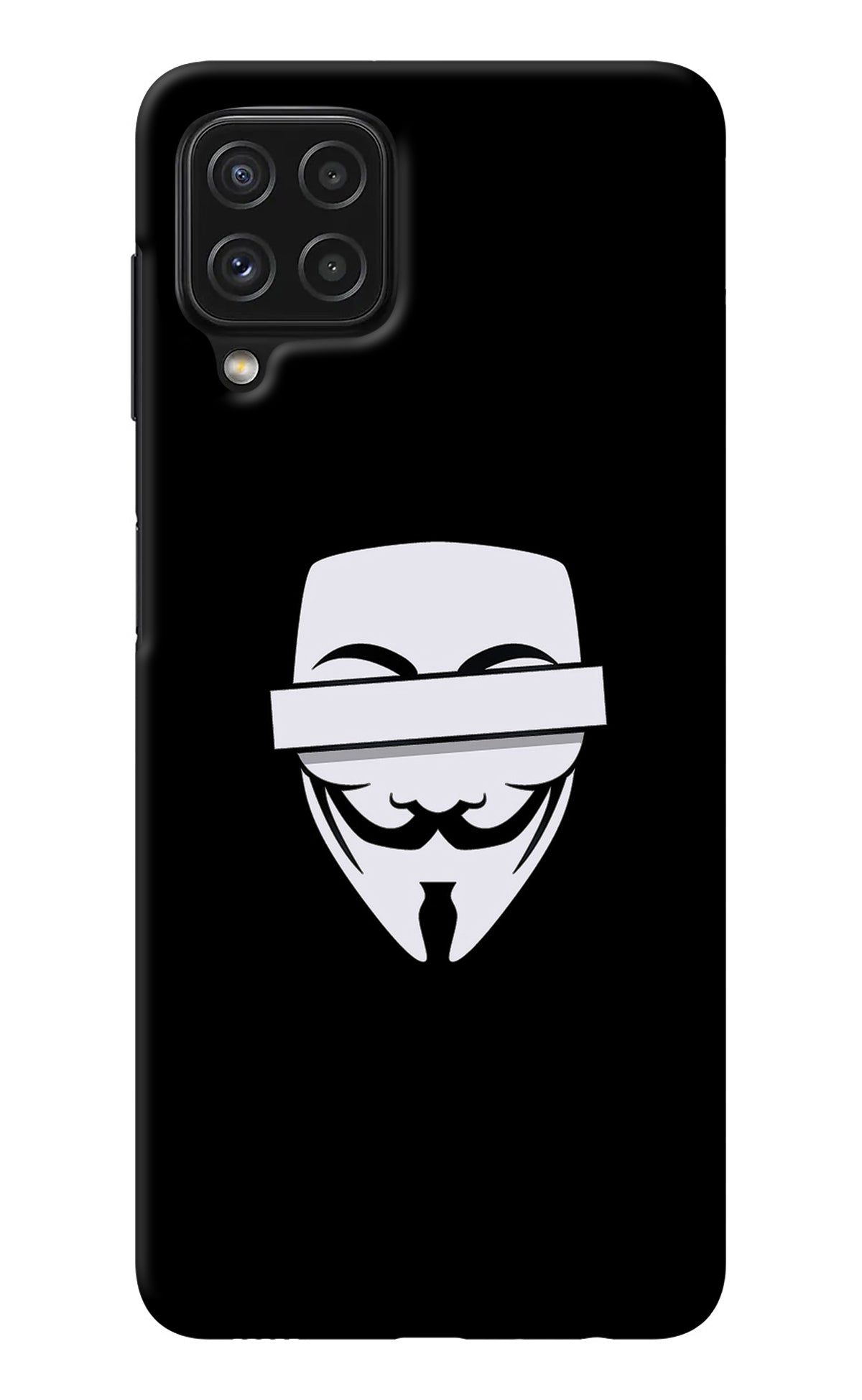 Anonymous Face Samsung M32 Back Cover