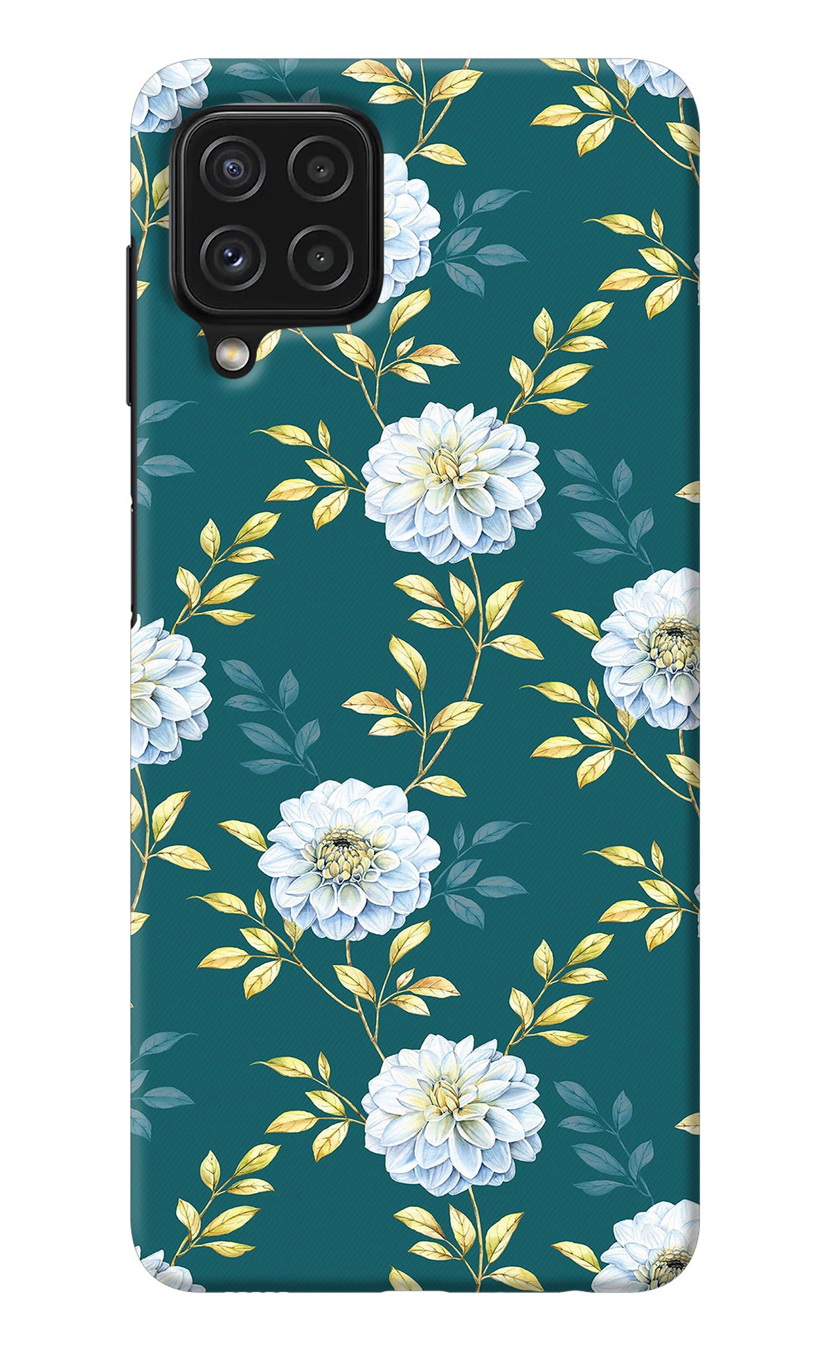 Flowers Samsung M32 Back Cover