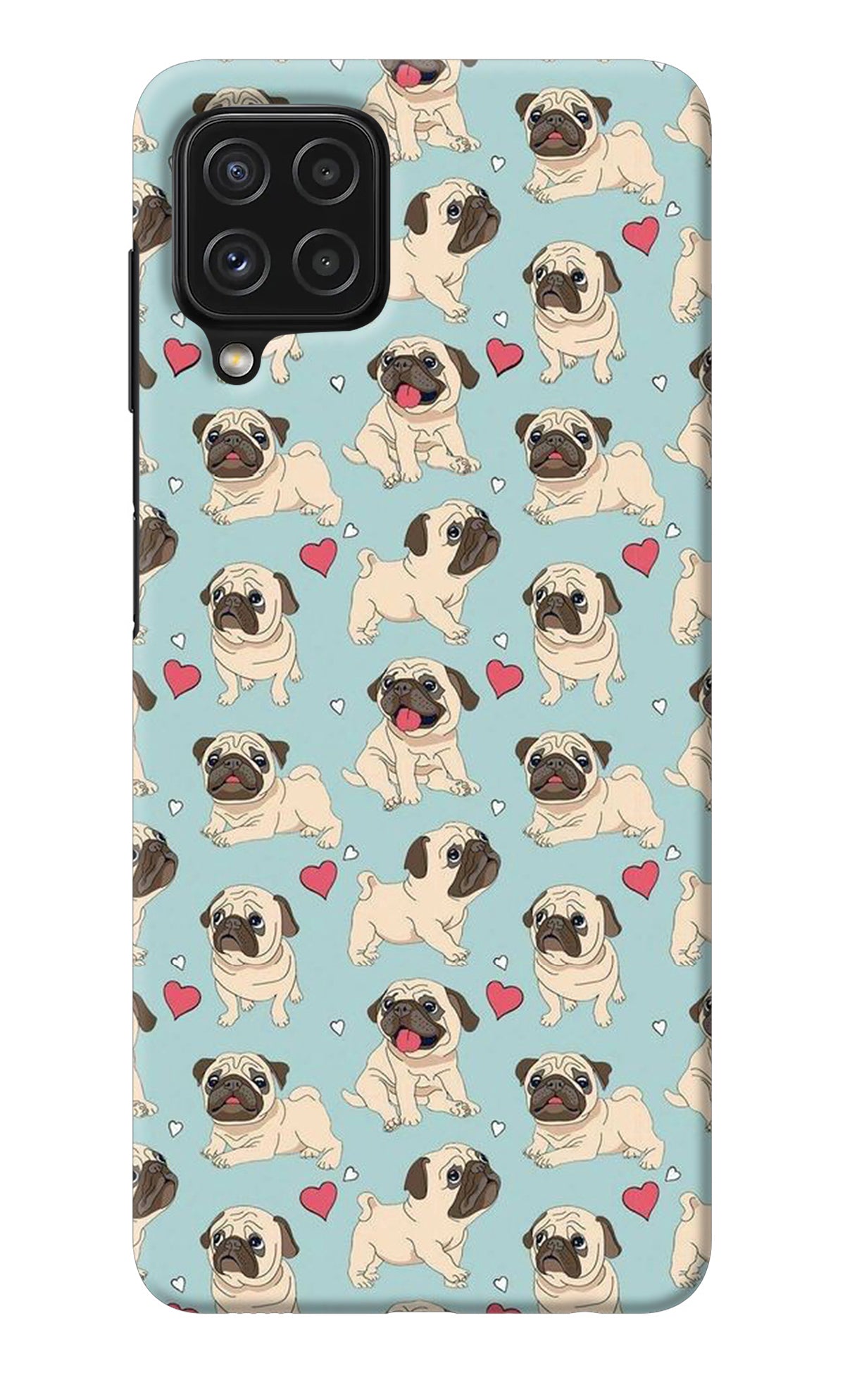 Pug Dog Samsung M32 Back Cover