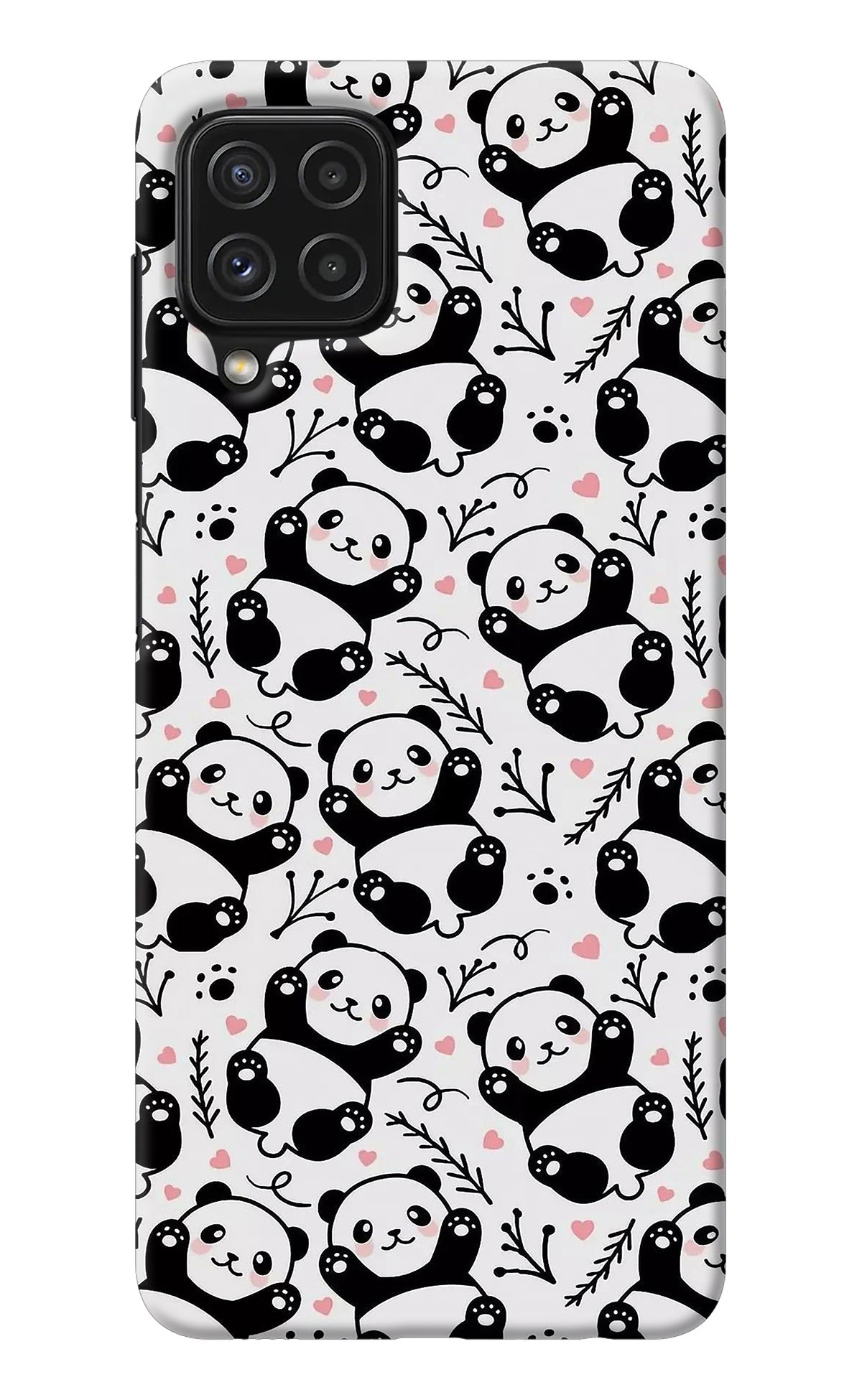 Cute Panda Samsung M32 Back Cover