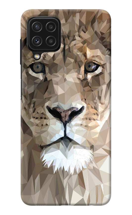 Lion Art Samsung M32 Back Cover