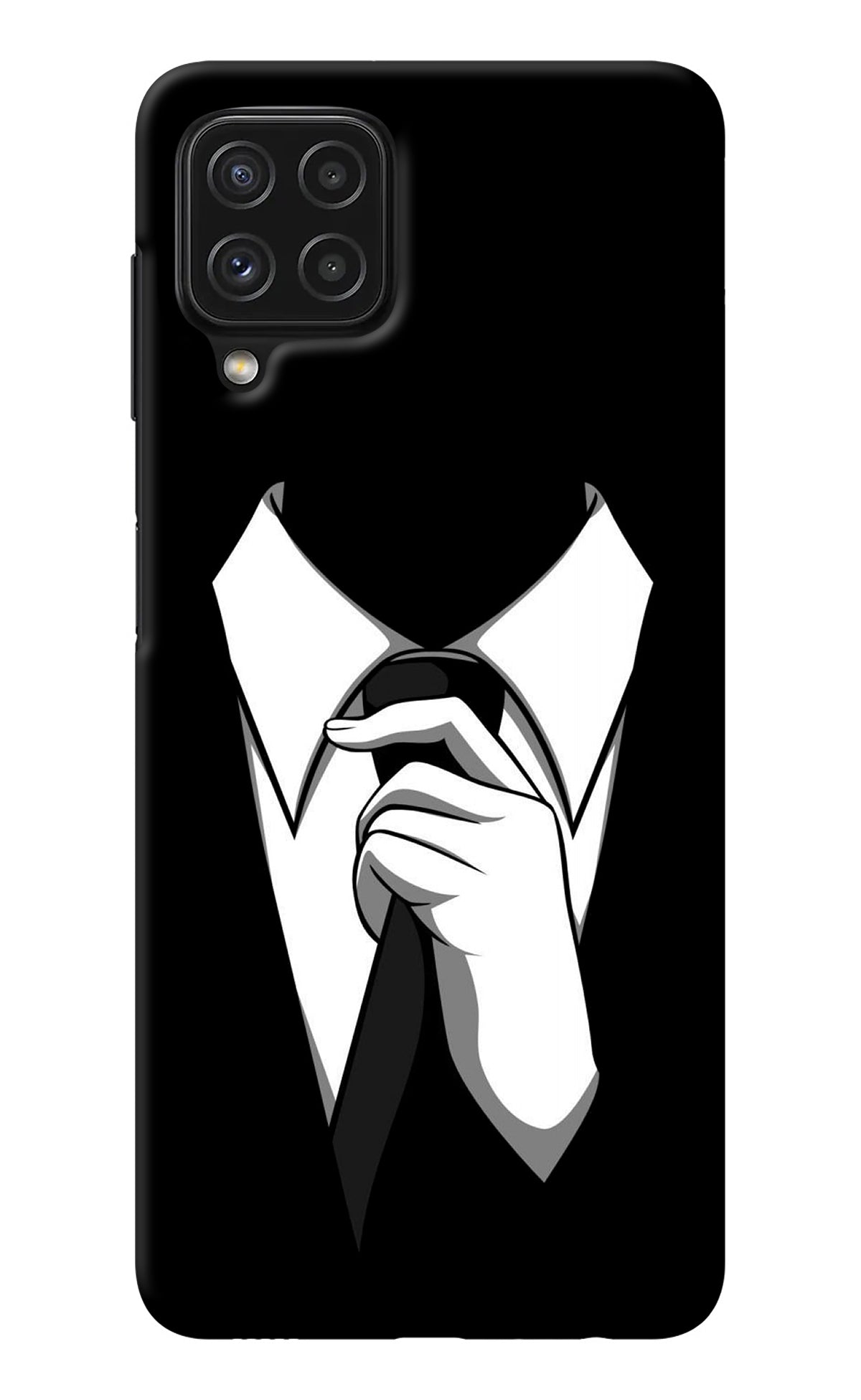 Black Tie Samsung M32 Back Cover