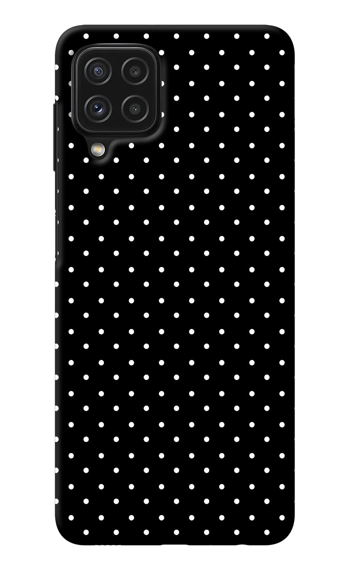 White Dots Samsung M32 Back Cover