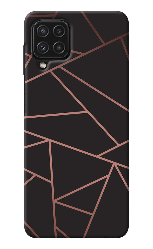 Geometric Pattern Samsung M32 Back Cover