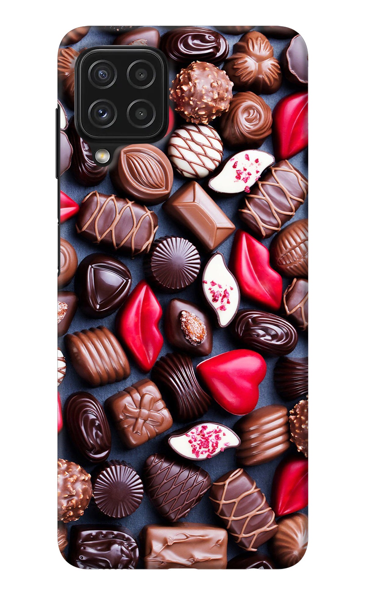 Chocolates Samsung M32 Back Cover