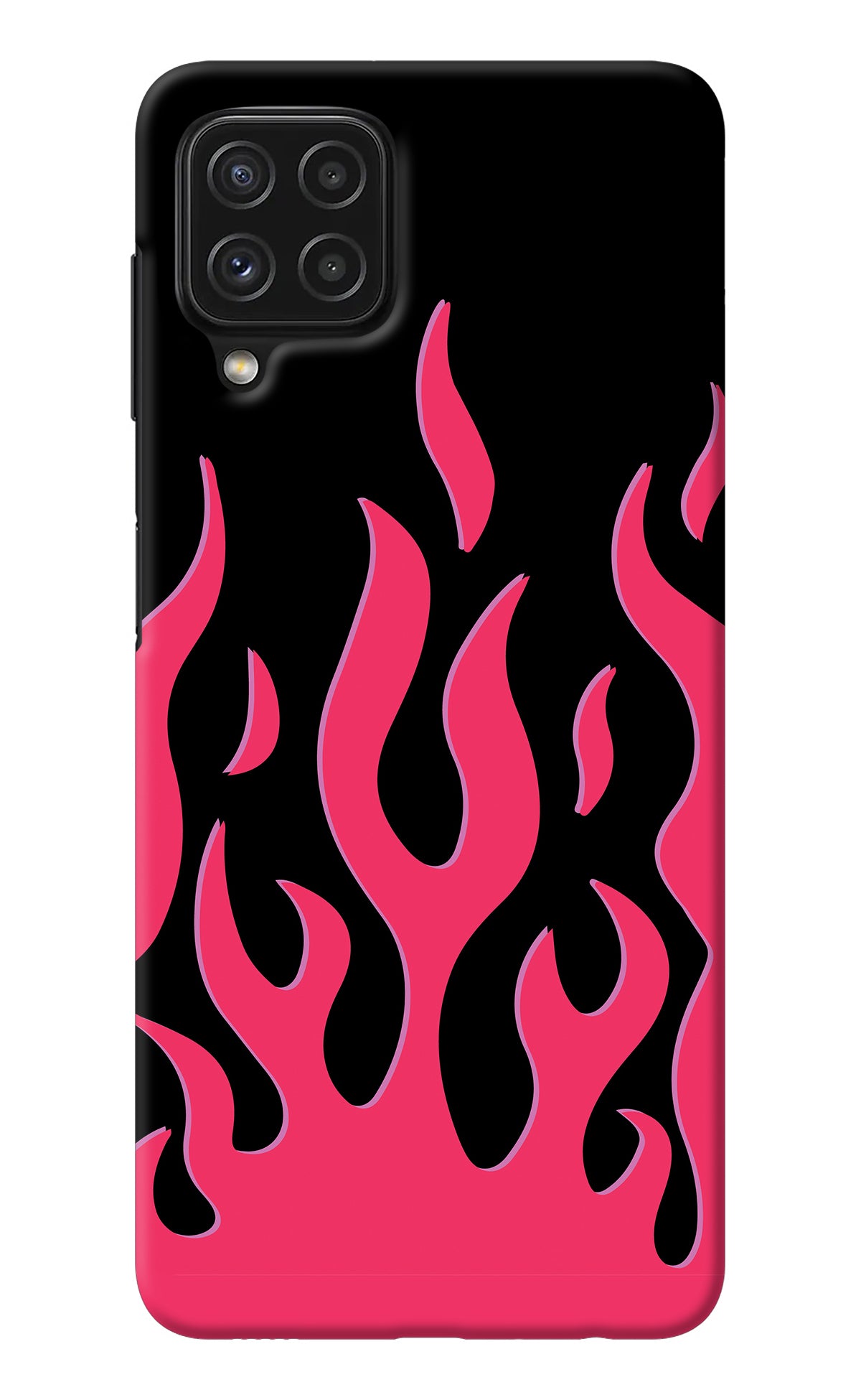 Fire Flames Samsung M32 Back Cover