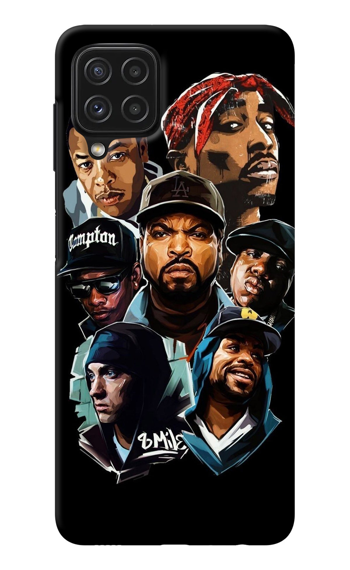 Rappers Samsung M32 Back Cover