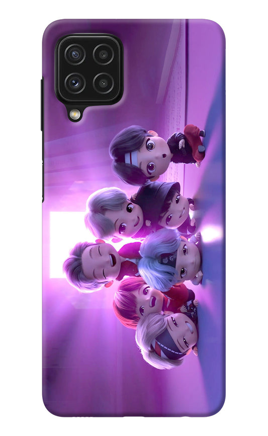 BTS Chibi Samsung M32 Back Cover