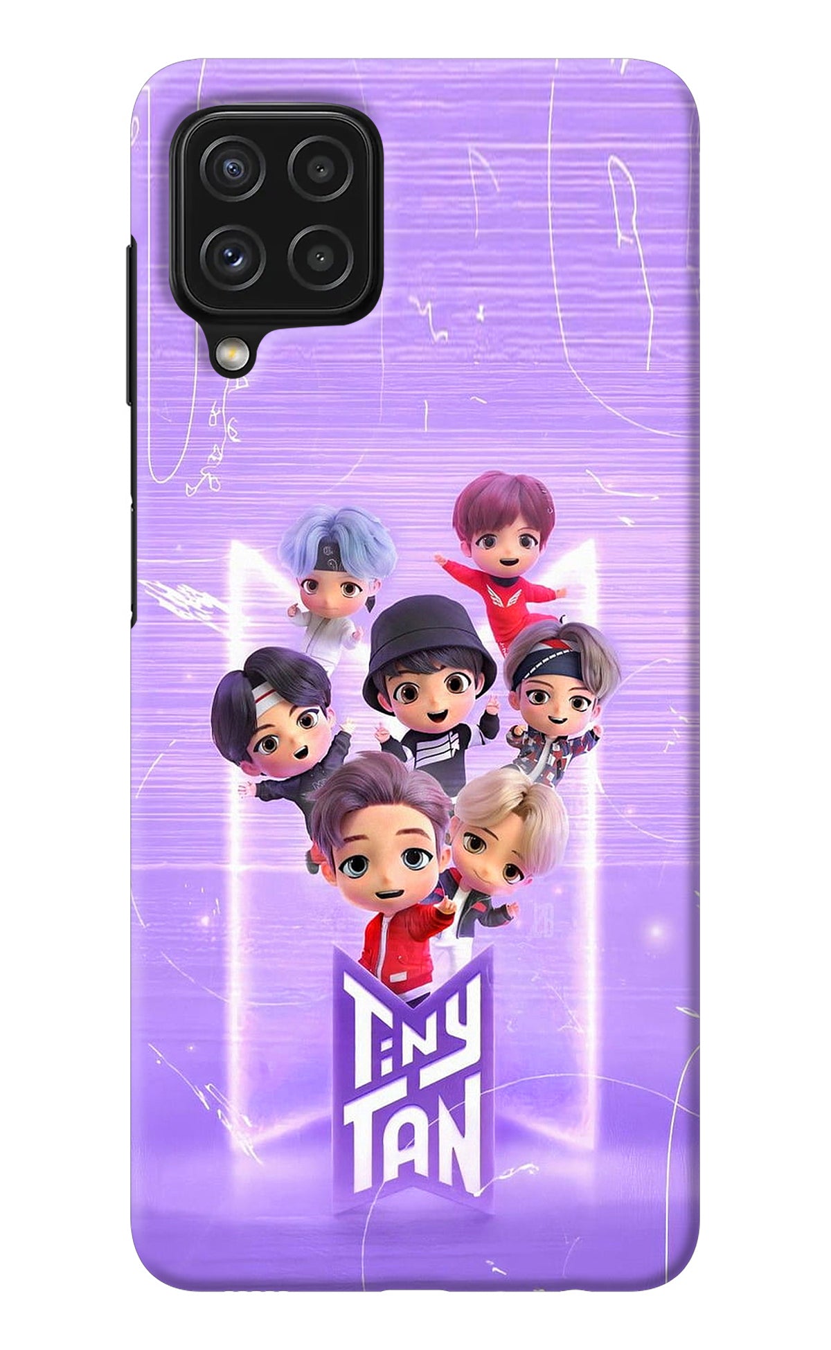 BTS Tiny Tan Samsung M32 Back Cover