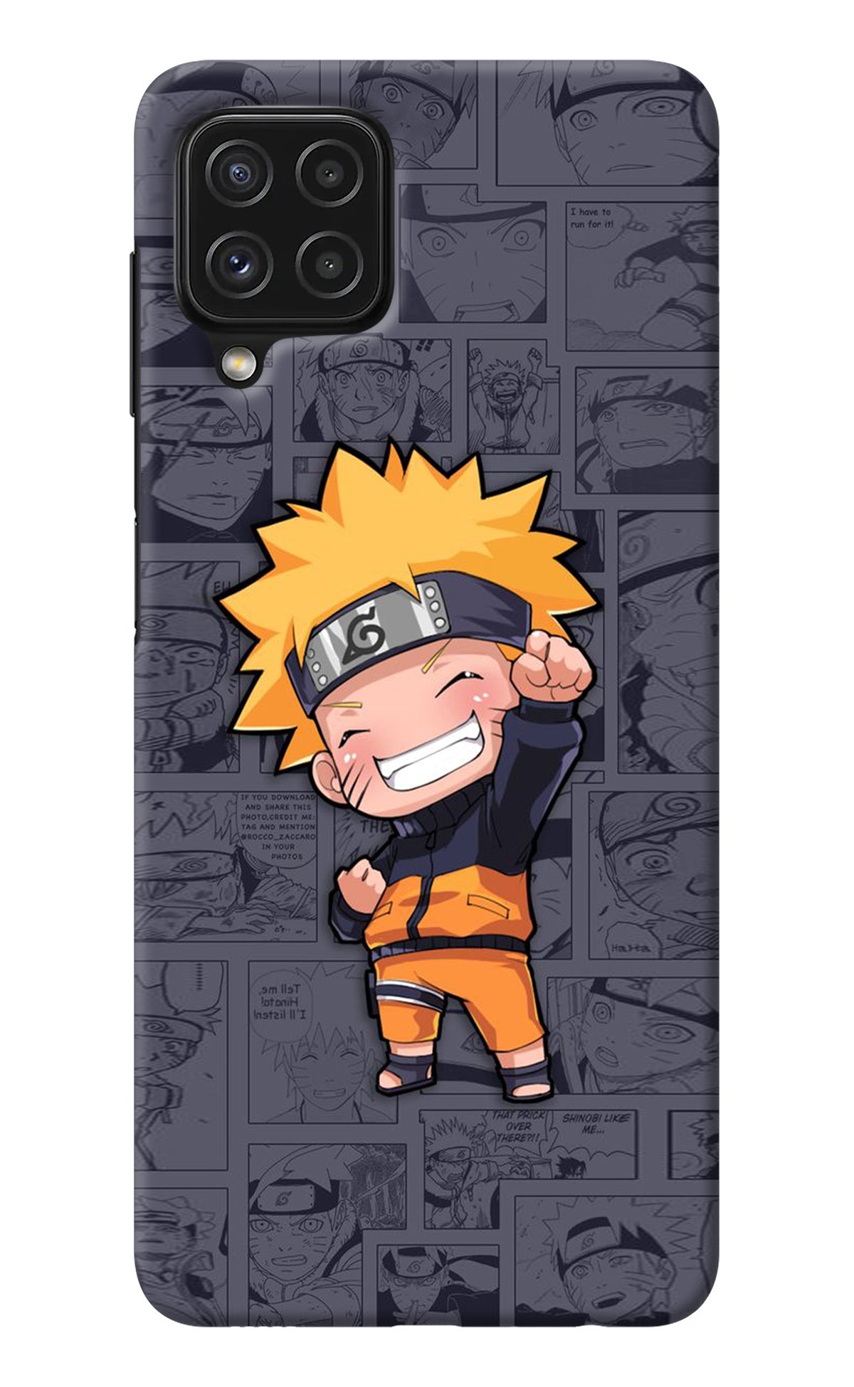 Chota Naruto Samsung M32 Back Cover