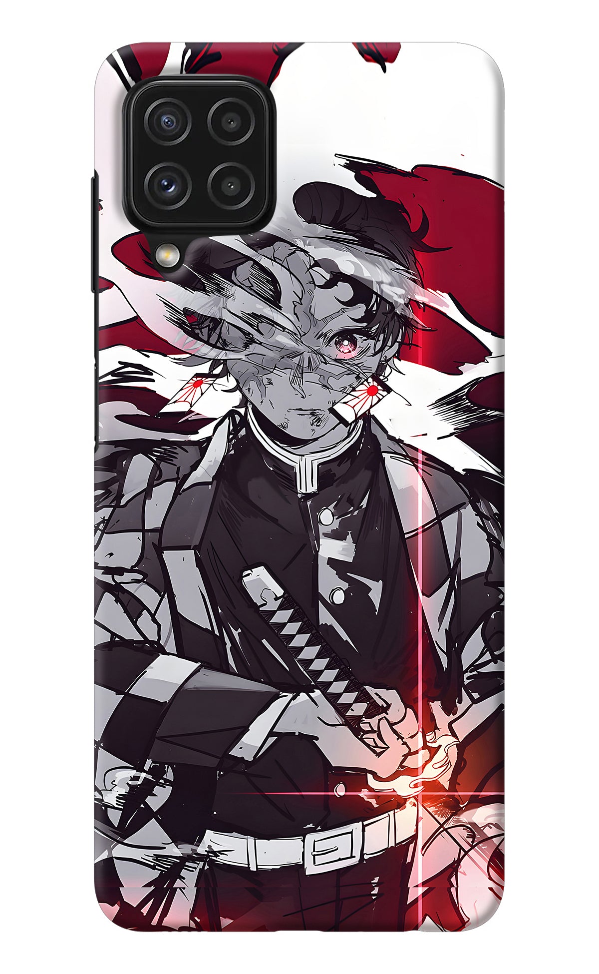 Demon Slayer Samsung M32 Back Cover