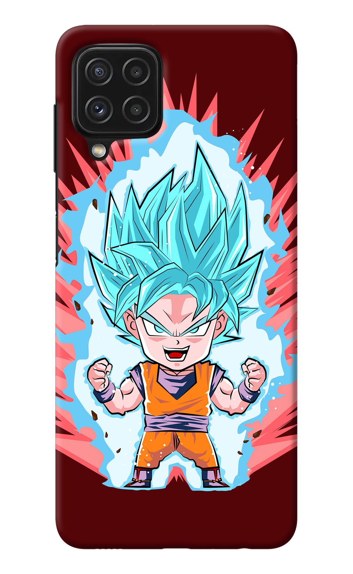 Goku Little Samsung M32 Back Cover