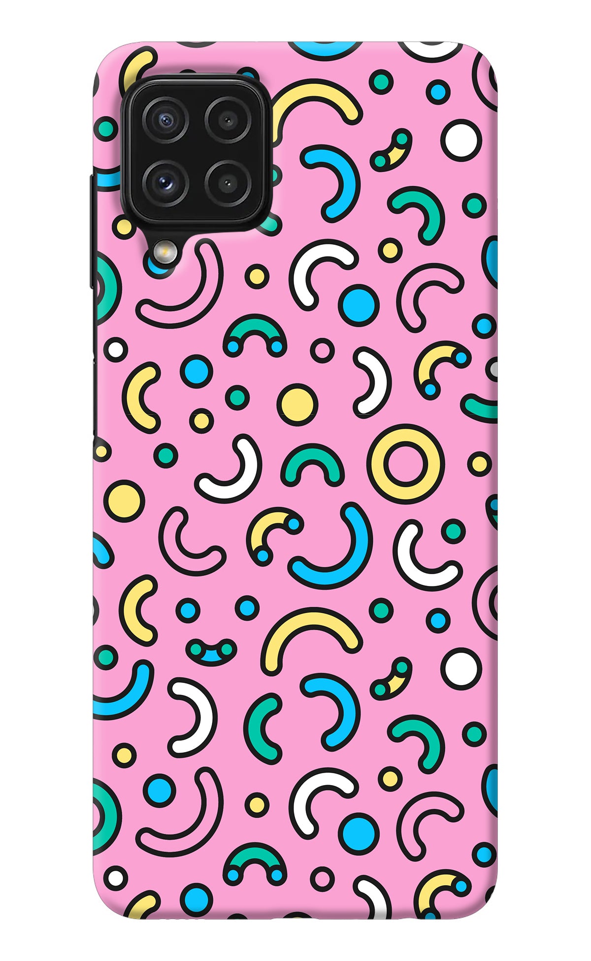 Memphis Design Samsung M32 Back Cover