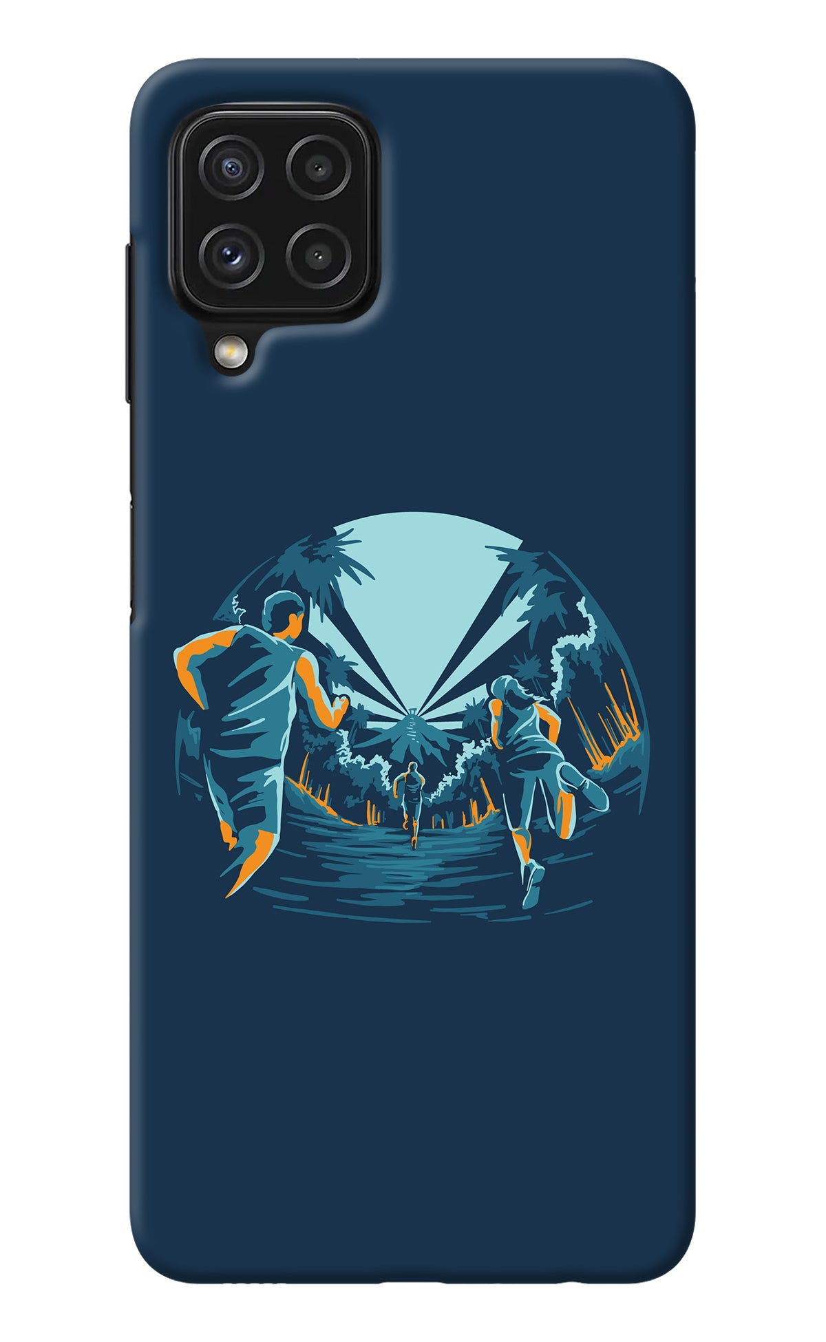 Team Run Samsung M32 Back Cover