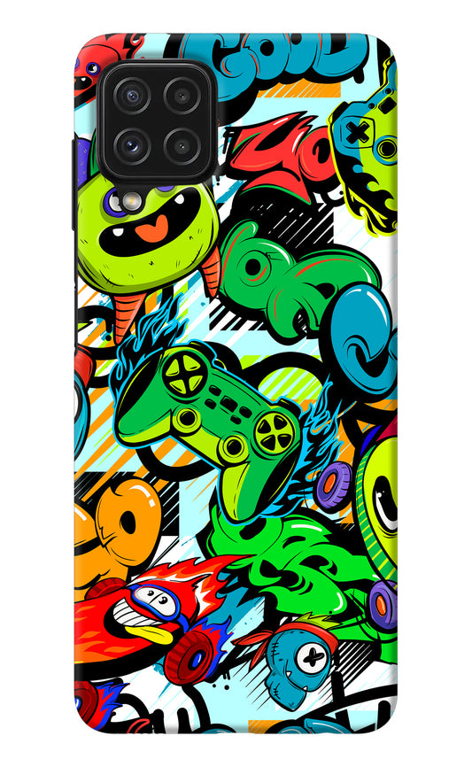 Game Doodle Samsung M32 Back Cover