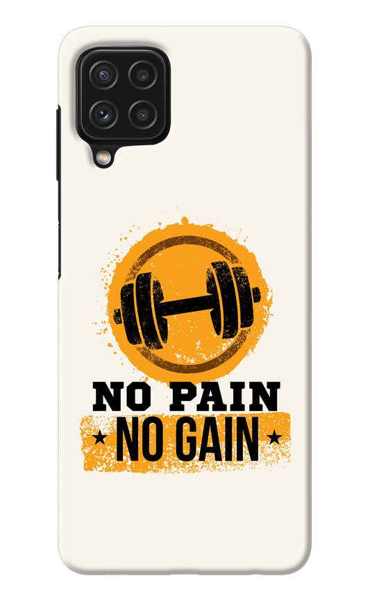 No Pain No Gain Samsung M32 Back Cover