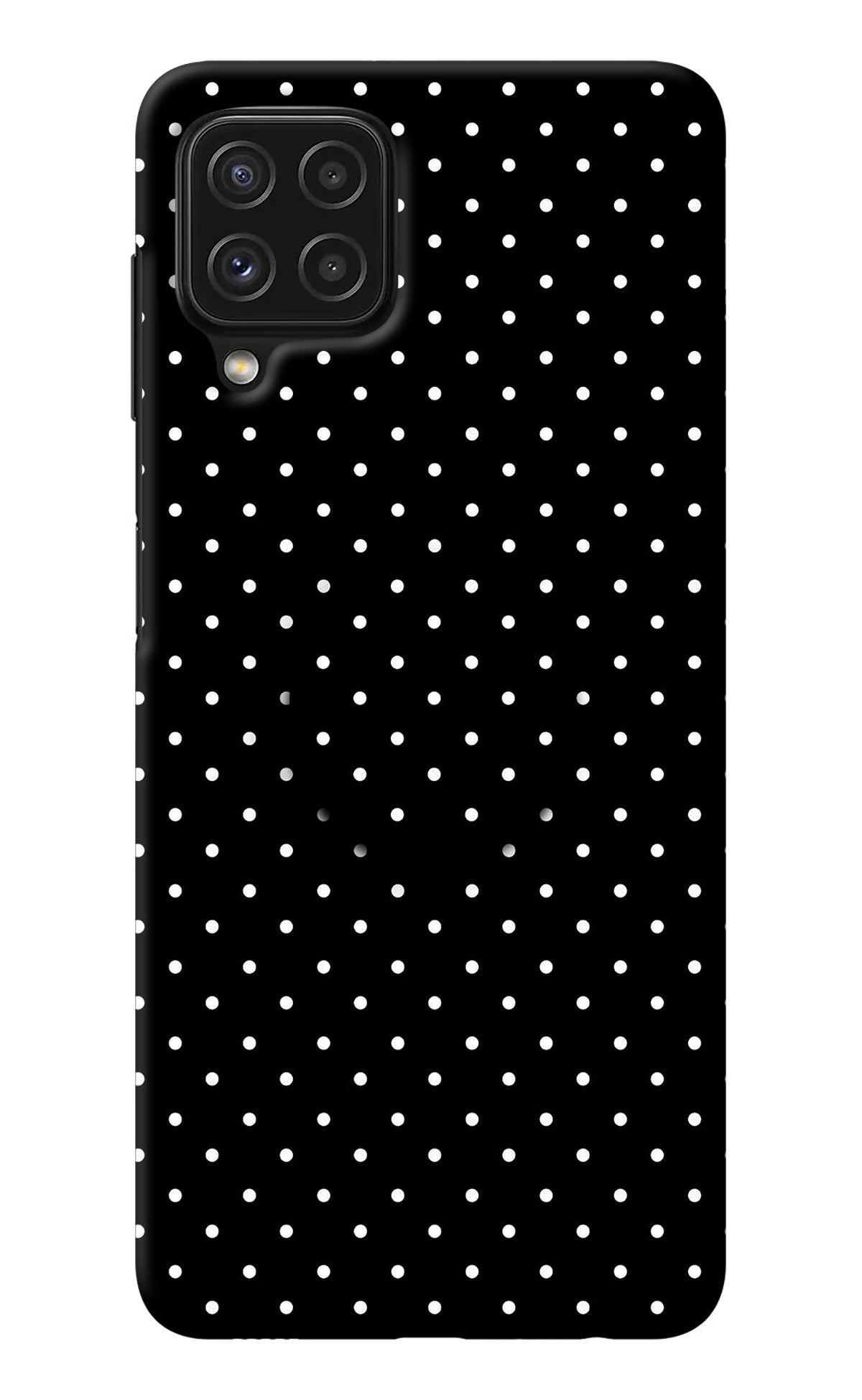 White Dots Samsung M32 Pop Case