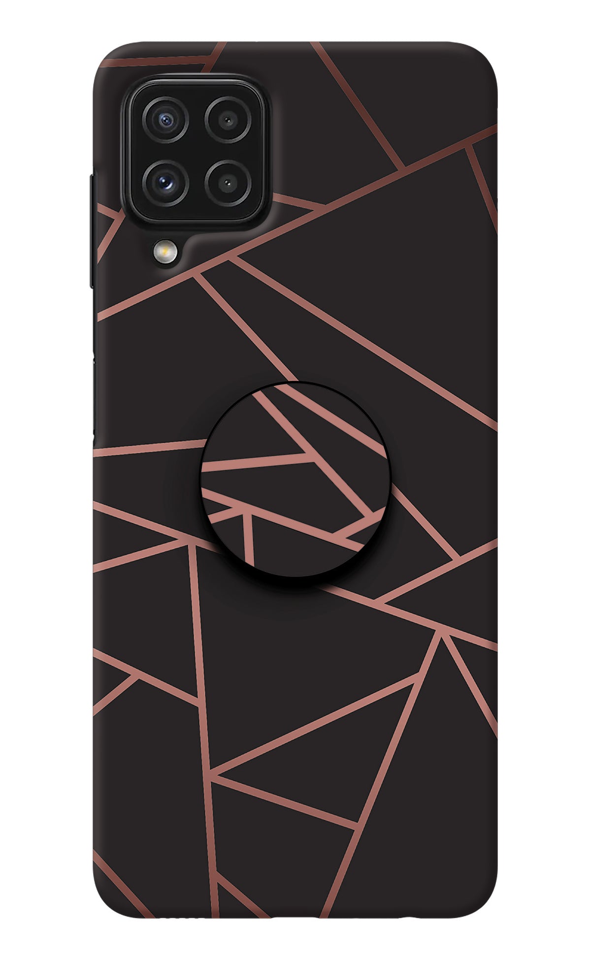 Geometric Pattern Samsung M32 Pop Case