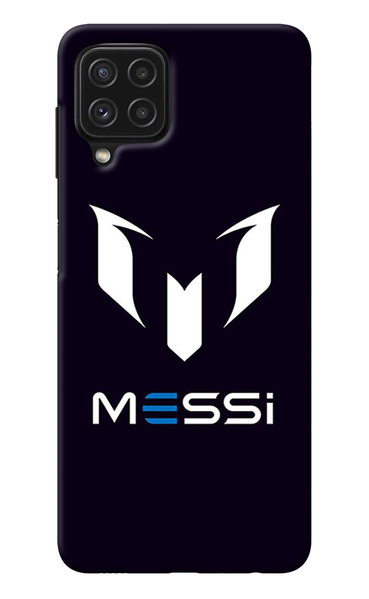 Messi Logo Samsung A22 4G Back Cover