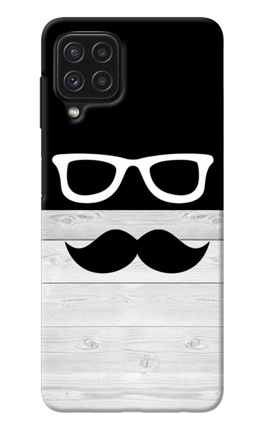 Mustache Samsung A22 4G Back Cover