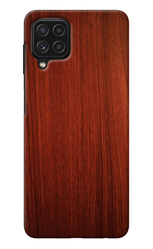 Wooden Plain Pattern Samsung A22 4G Back Cover