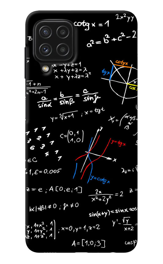 Mathematics Formula Samsung A22 4G Back Cover