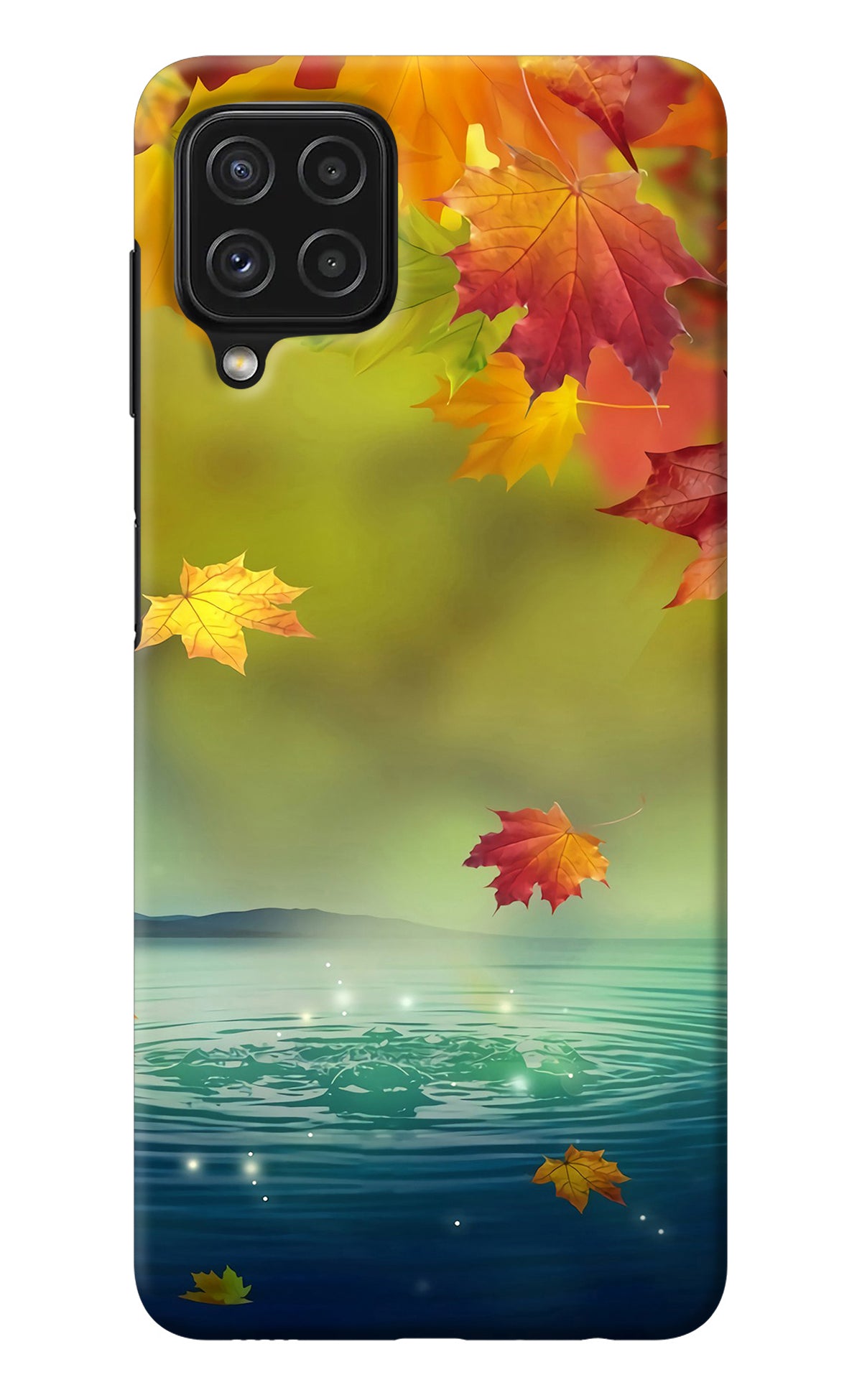 Flowers Samsung A22 4G Back Cover