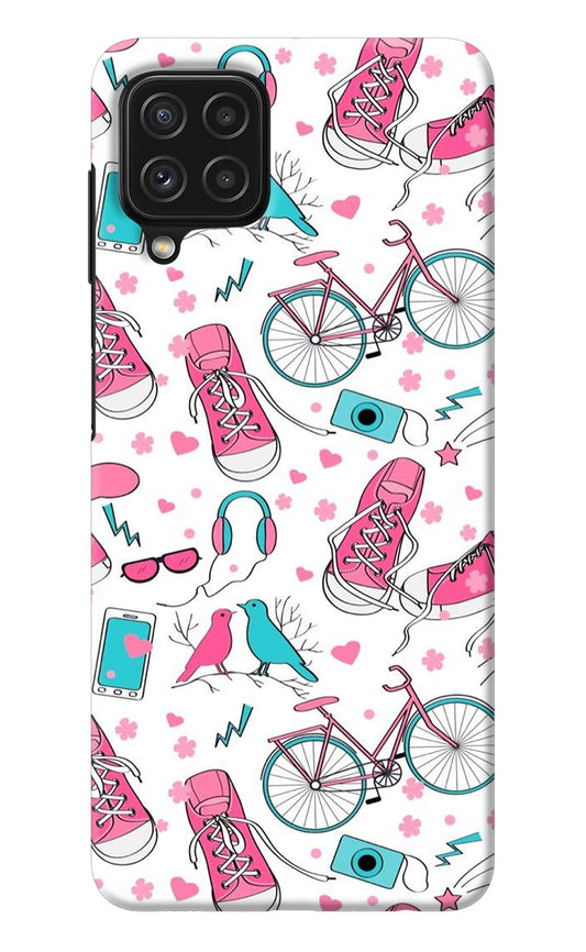 Artwork Samsung A22 4G Back Cover