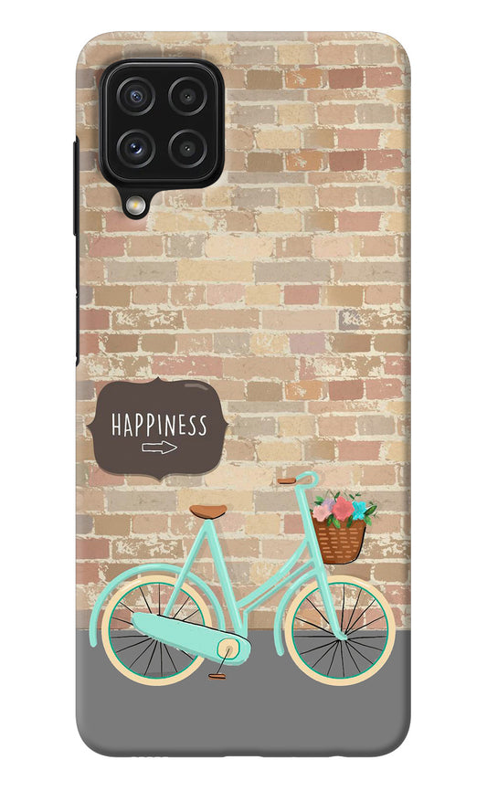 Happiness Artwork Samsung A22 4G Back Cover