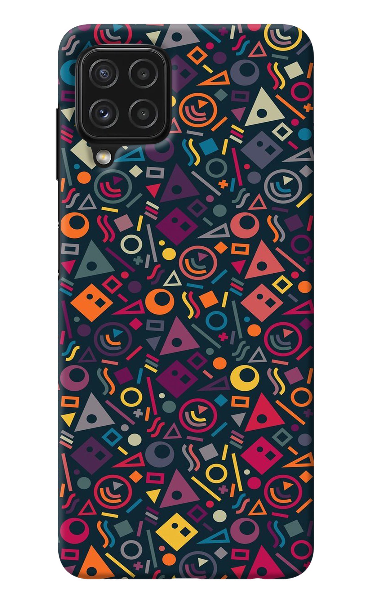 Geometric Abstract Samsung A22 4G Back Cover