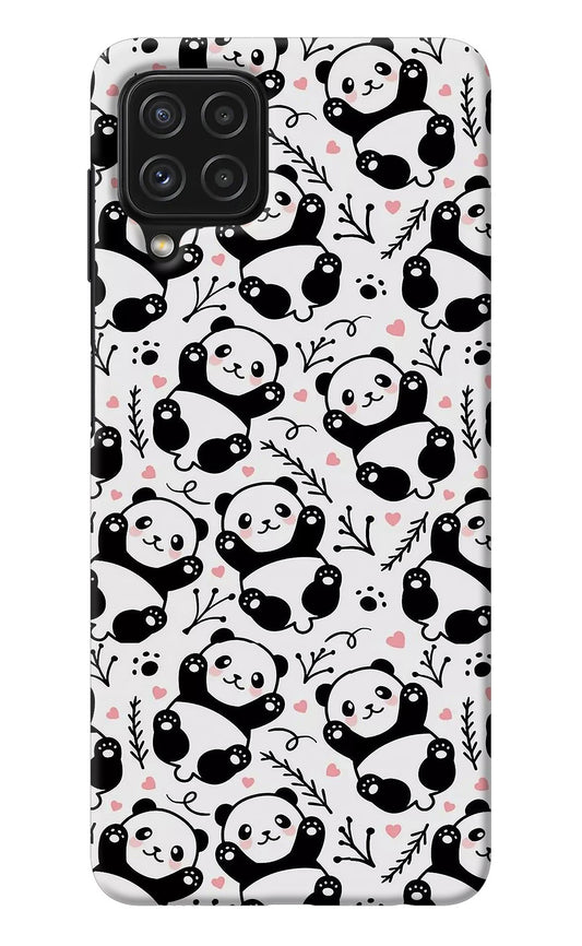 Cute Panda Samsung A22 4G Back Cover