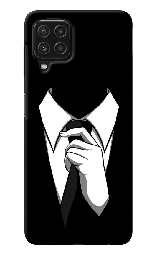 Black Tie Samsung A22 4G Back Cover