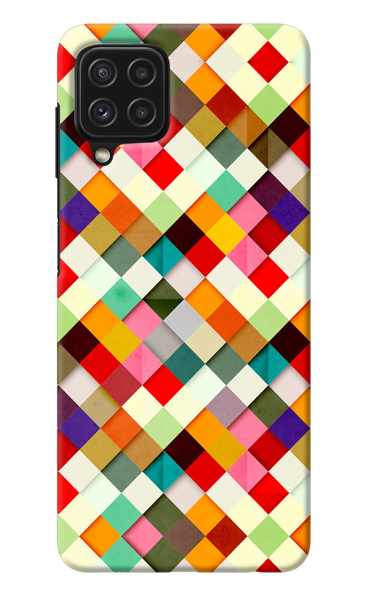 Geometric Abstract Colorful Samsung A22 4G Back Cover