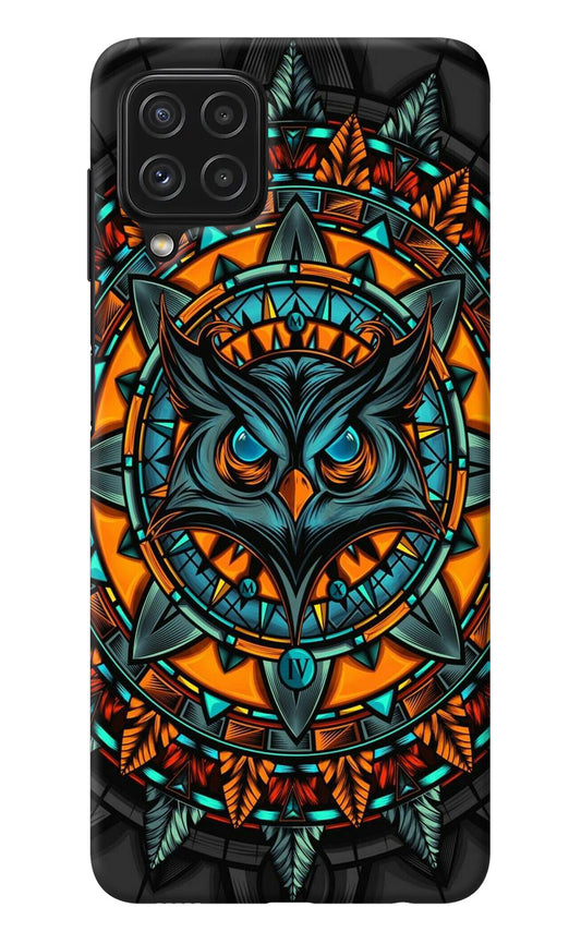 Angry Owl Art Samsung A22 4G Back Cover