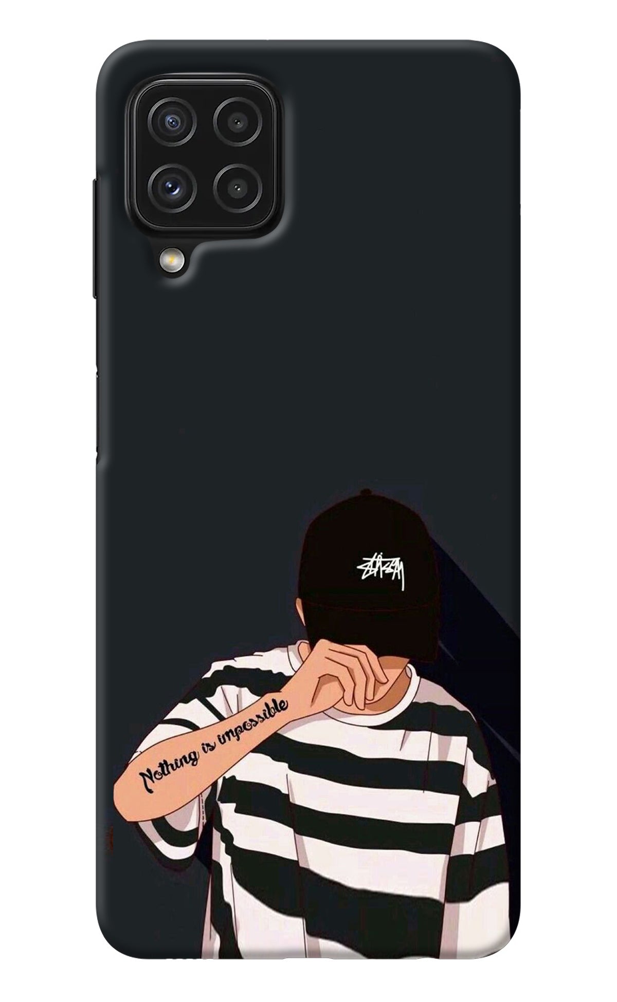 Aesthetic Boy Samsung A22 4G Back Cover