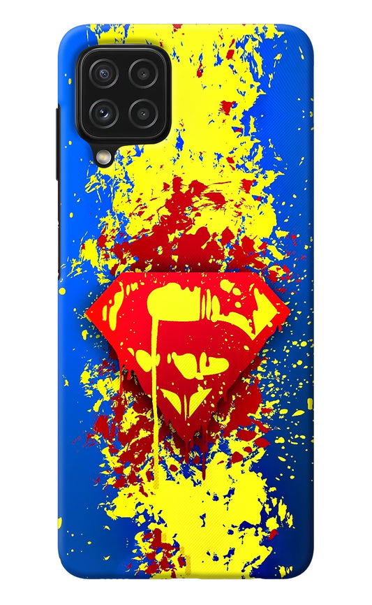Superman logo Samsung A22 4G Back Cover