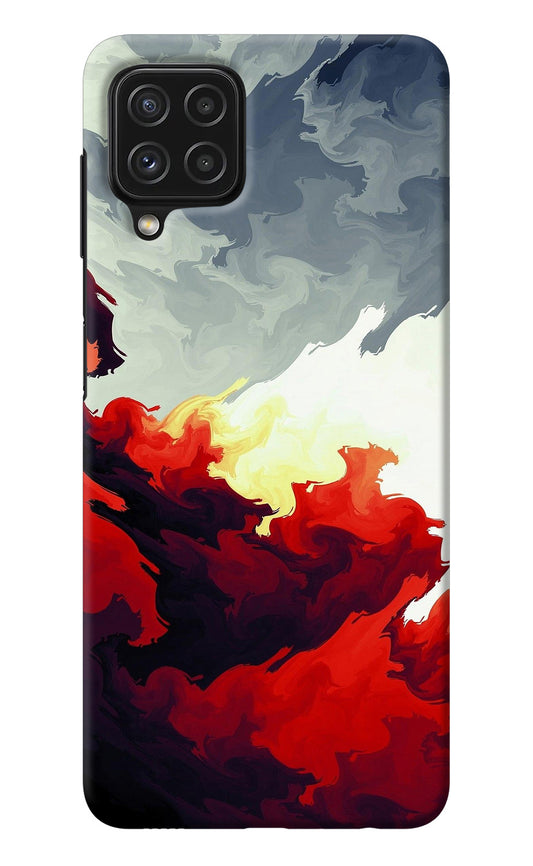 Fire Cloud Samsung A22 4G Back Cover