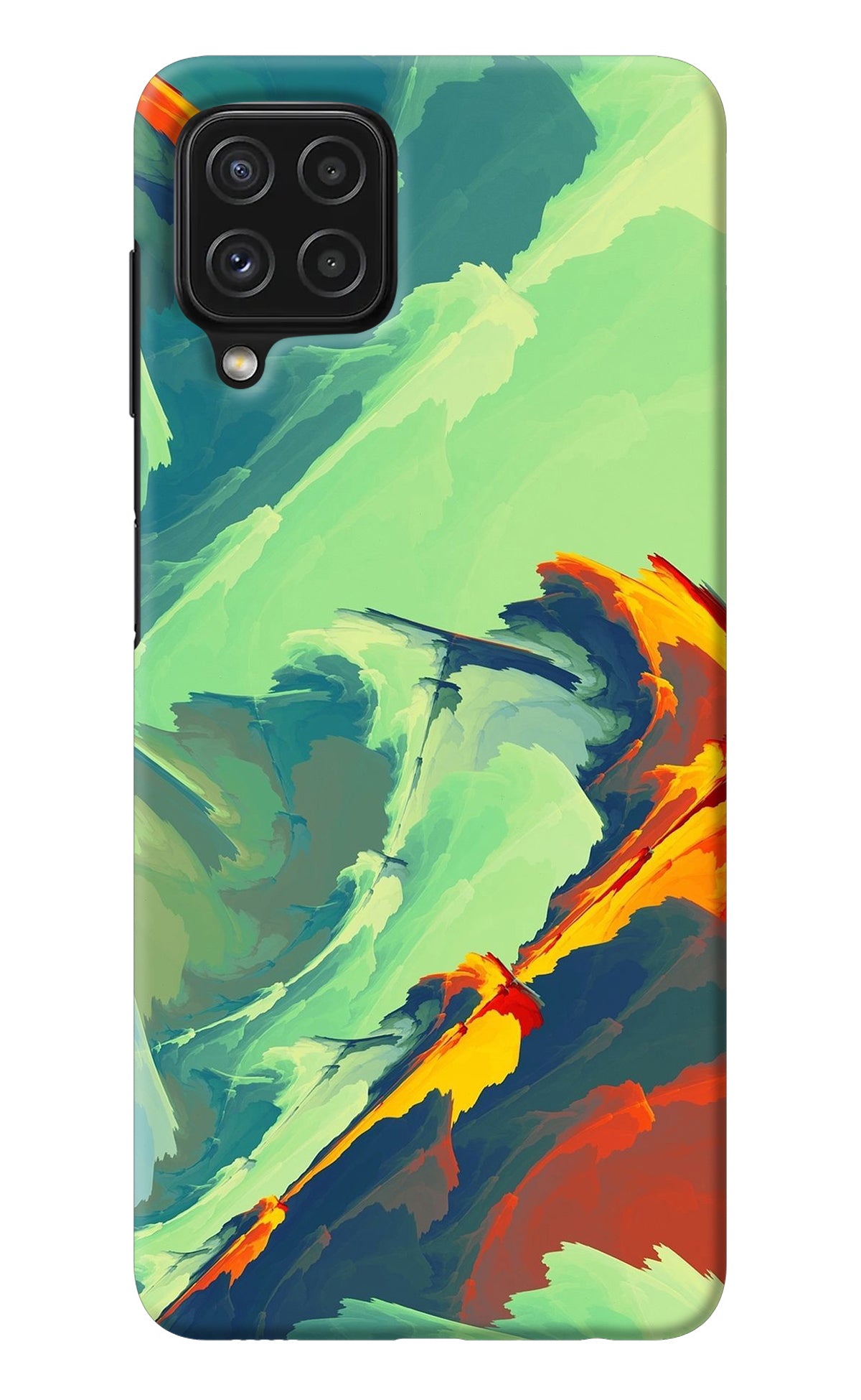 Paint Art Samsung A22 4G Back Cover