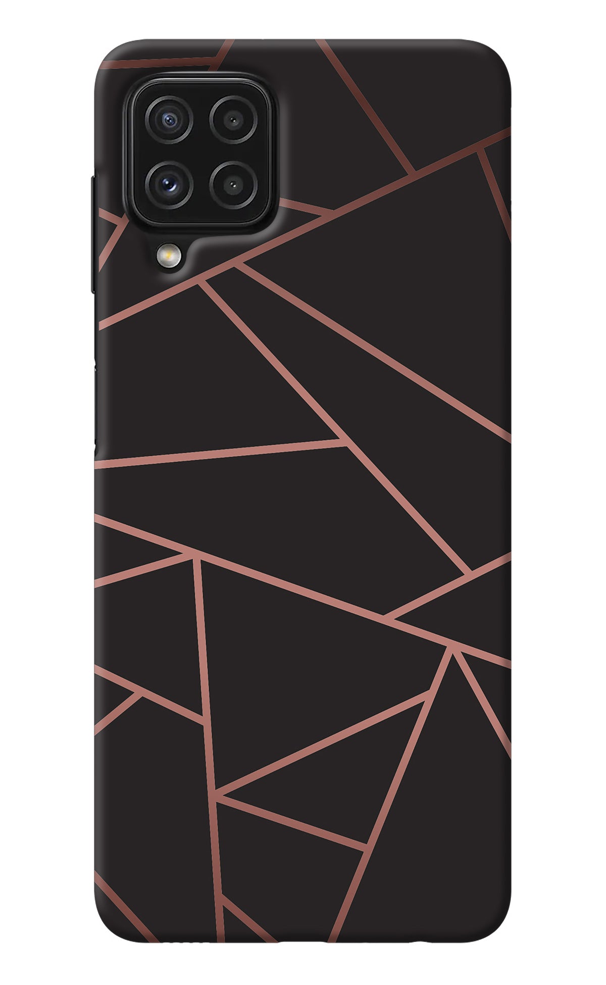 Geometric Pattern Samsung A22 4G Back Cover