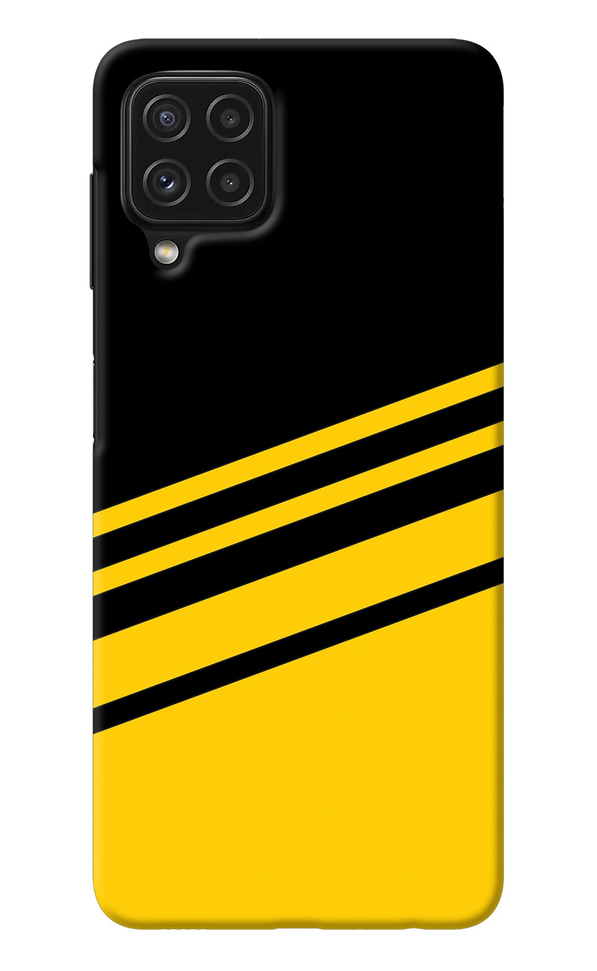 Yellow Shades Samsung A22 4G Back Cover