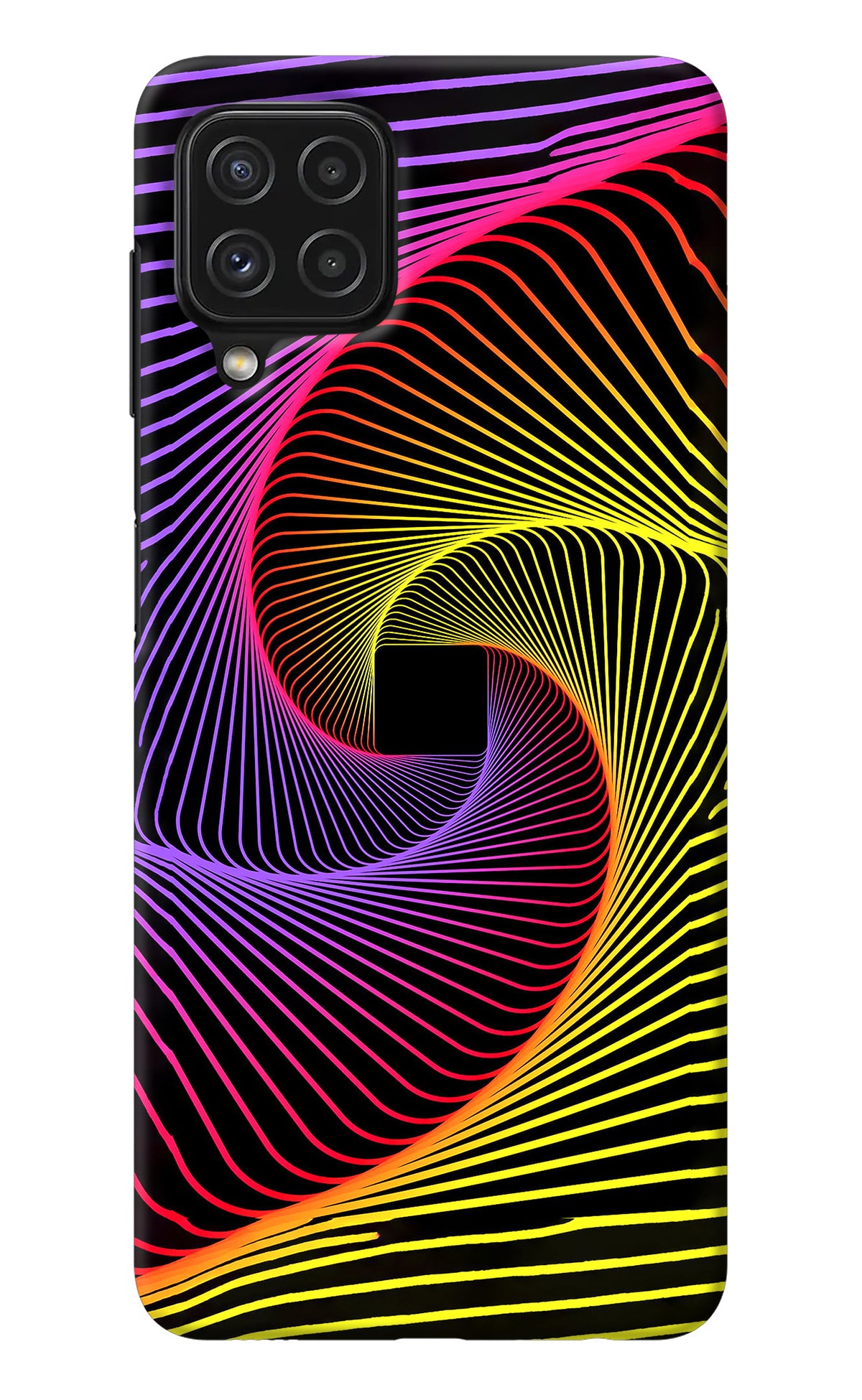 Colorful Strings Samsung A22 4G Back Cover