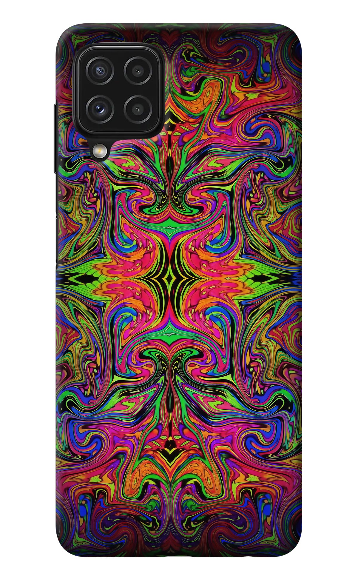 Psychedelic Art Samsung A22 4G Back Cover