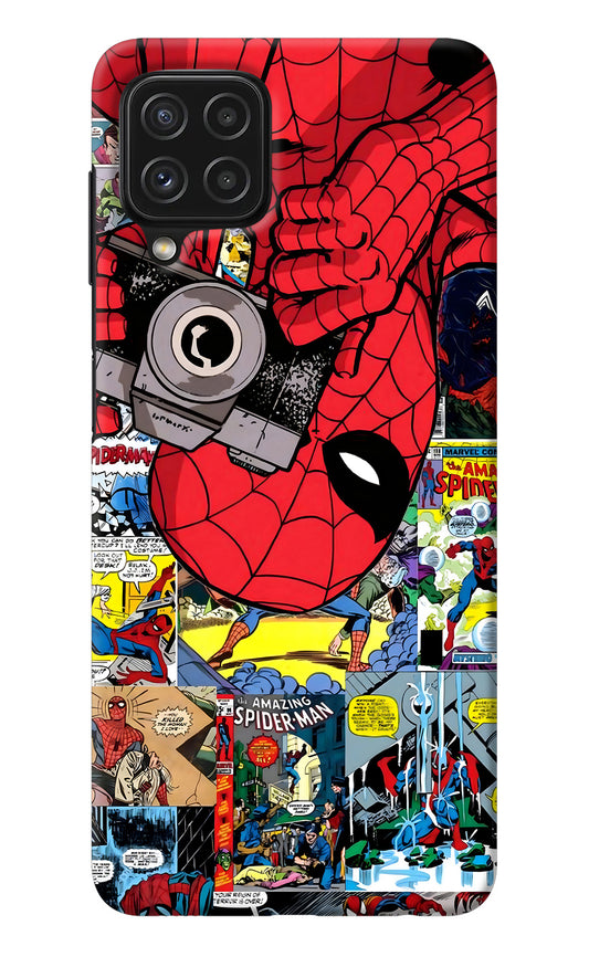 Spider Man Samsung A22 4G Back Cover