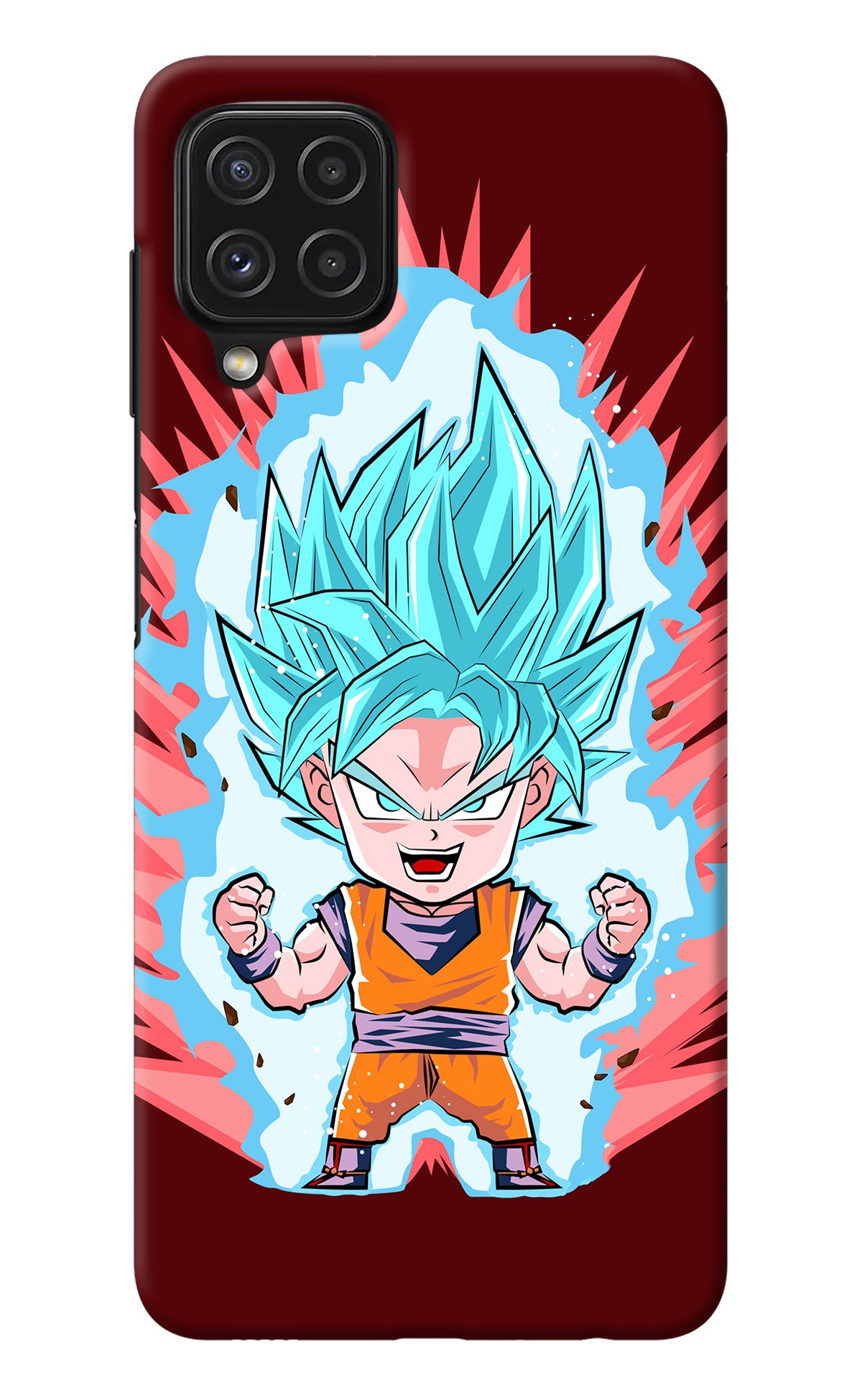 Goku Little Samsung A22 4G Back Cover