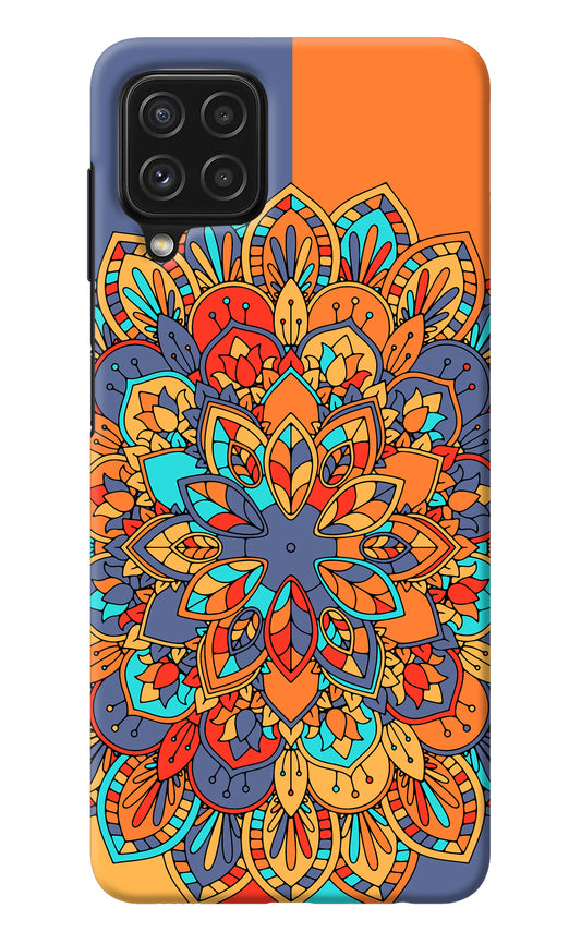 Color Mandala Samsung A22 4G Back Cover