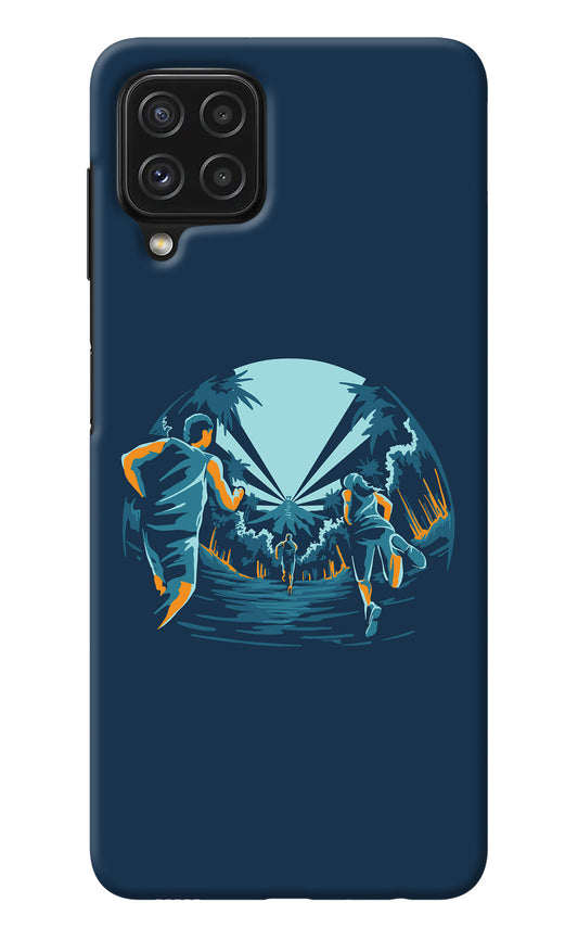 Team Run Samsung A22 4G Back Cover