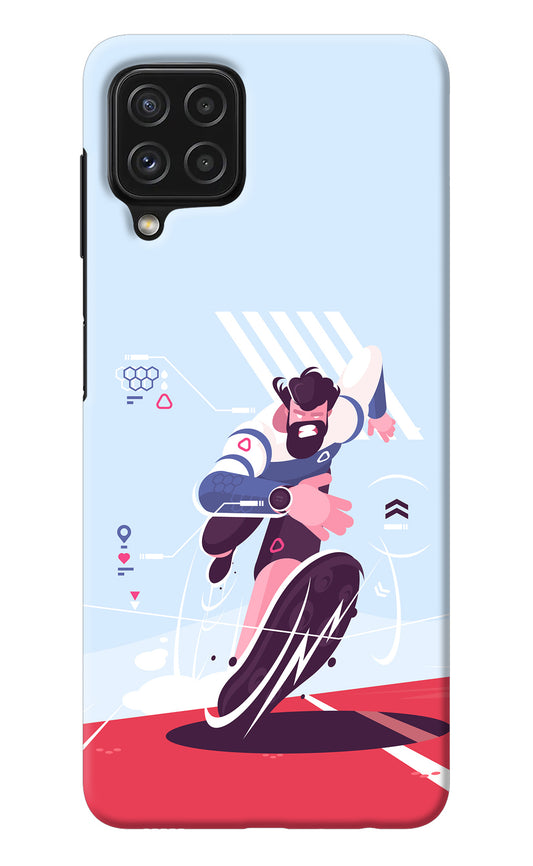 Run Pro Samsung A22 4G Back Cover