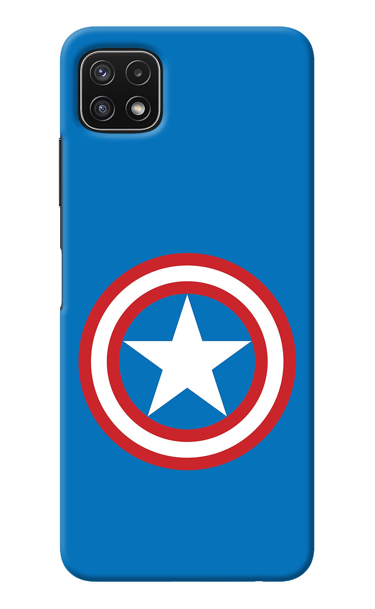 Captain America Logo Samsung A22 5G Back Cover